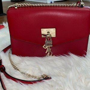 DKNY RED PURSE